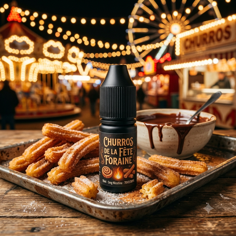 Churros de la Fête Foraine - E-liquide Gourmand 10ml